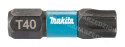 MAKITA Końcówka wkrętakowa T40-25mm /25szt. Impact Black