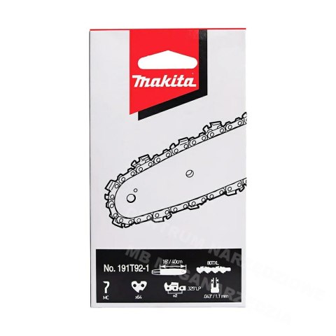 MAKITA Łańcuch tnący 80TXL 40cm 1,1mm 0,325" MAKITA Łańcuch tnący 80TXL 40cm 1,1mm 0,325"