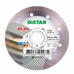 DISTAR Diamond Blade DECOR SLIM 125 x 1.2 x 8 x 22.23mm