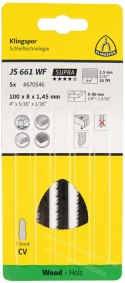 KLINGSPOR Brzeszczot do wyrzynarki 100x8x1,45mm JS 661 WF /5szt.