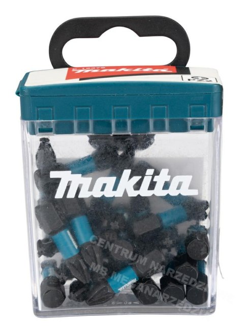 MAKITA Końcówka wkrętakowa PZ2-25mm /25szt. Impact Black MAKITA Końcówka wkrętakowa PZ2-25mm /25szt. Impact Black