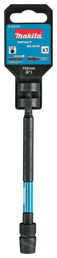 MAKITA Uchwyt do końcówek wkrętarkowych 152mm Impact Black MAKITA Uchwyt do końcówek wkrętarkowych 152mm Impact Black