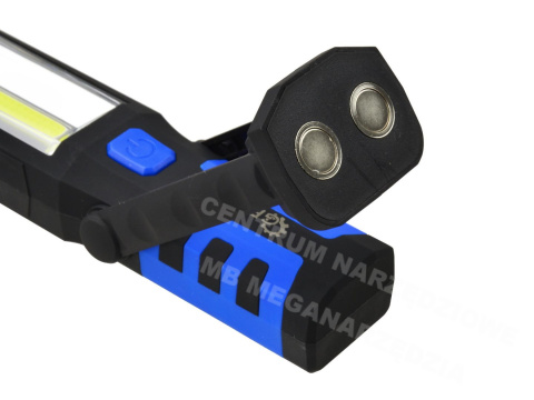 Lampa warsztatowa LED 3W 12V / 230V ledowa akumulatorowa Lampa warsztatowa LED 3W 12V / 230V ledowa akumulatorowa