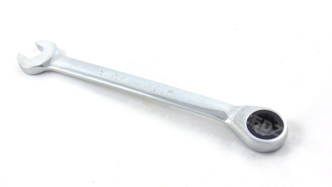KLUCZ PŁASKO-OCZKOWY Z GRZECHOTKĄ 19mm GRZECHOTKA KLUCZ PŁASKO-OCZKOWY Z GRZECHOTKĄ 19mm GRZECHOTKA
