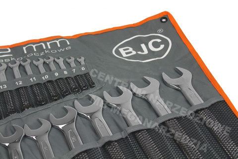 BJC Zestaw kluczy 6-32mm klucze płasko oczkowe 24szt BJC Zestaw kluczy 6-32mm klucze płasko oczkowe 24szt