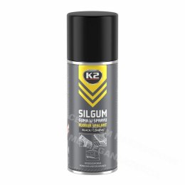 K2 Gumowa powłoka w spray silgum czarny 400 ml