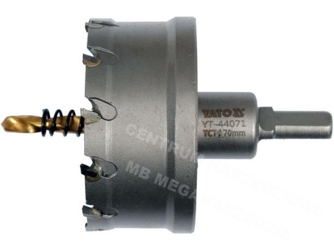 YATO TCT Metal Hole Saw 70mm