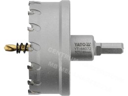 YATO TCT hole saw for metal 80mm