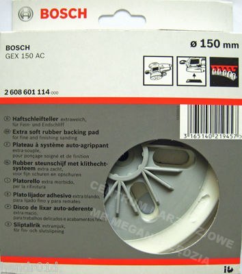 BOSCH Dysk szlifierski 150mm B.miękki BOSCH Dysk szlifierski 150mm B.miękki