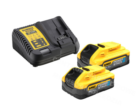 DEWALT COMBO Kit 18V Impact Twister DCD805 + Screwdriver DCF850 2x 5.0Ah Powerstack Battery DCK2050H2T DEWALT COMBO Kit 18V Impact Twister DCD805 + Screwdriver DCF850 2x 5.0Ah Powerstack Battery DCK2050H2T