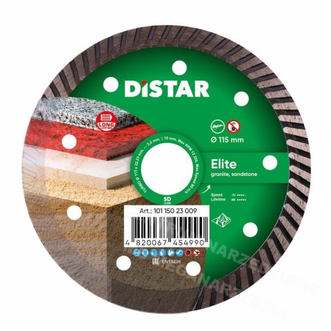 DISTAR ELITE Diamond Blade 115 x 2.2 x 22.23mm Turbo