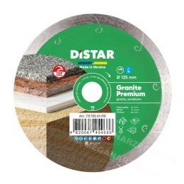 DISTAR Tarcza diamentowa GRANITE PREMIUM 125 x 1,5 x 8 x 22,23mm