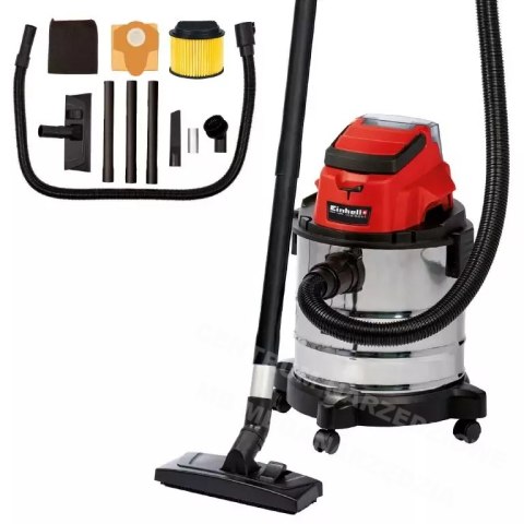 EINHELL Odkurzacz warsztatowy TC-VC 18/20 Li S - Solo EINHELL Odkurzacz warsztatowy TC-VC 18/20 Li S - Solo