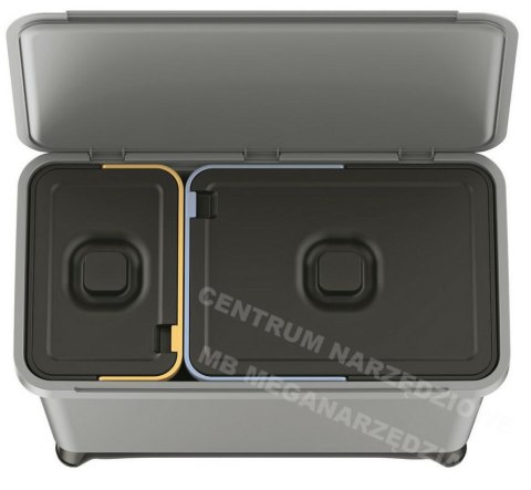 KEDEN Waste bin Systema 23 + 10L - Smooth Gray KEDEN Waste bin Systema 23 + 10L - Smooth Gray