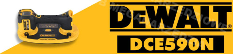 DEWALT Podnośnik próżniowy Grabo 18V akumulatorowy DCE590N body DEWALT Podnośnik próżniowy Grabo 18V akumulatorowy DCE590N body