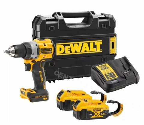 DEWALT Wkrętarka 18V 90Nm 2x5,0Ah BL Tstak Lanyard Ready DEWALT Wkrętarka 18V 90Nm 2x5,0Ah BL Tstak Lanyard Ready