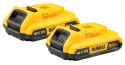 DEWALT Wiertarko-wkrętarka 18V 65/26Nm 2x Akumulator 2,0Ah LI-ION Ładowarka