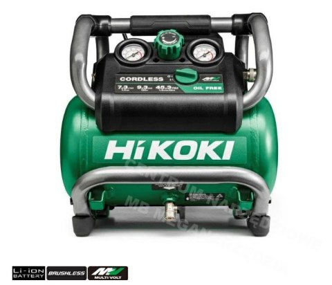 HIKOKI Air Compressor 36V BL multivolt 9.2Bar 7.6L HIKOKI Air Compressor 36V BL multivolt 9.2Bar 7.6L
