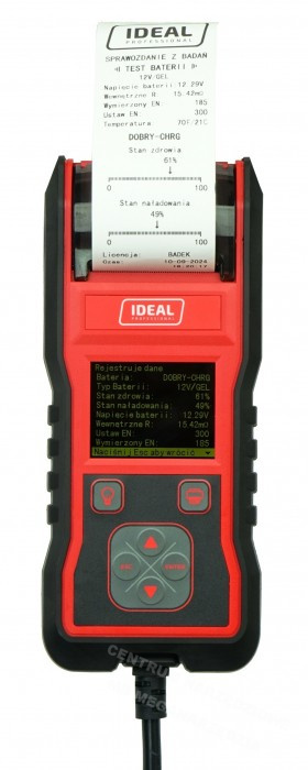 IDEAL Battery Tester with BDT4000A Printer IDEAL Battery Tester with BDT4000A Printer