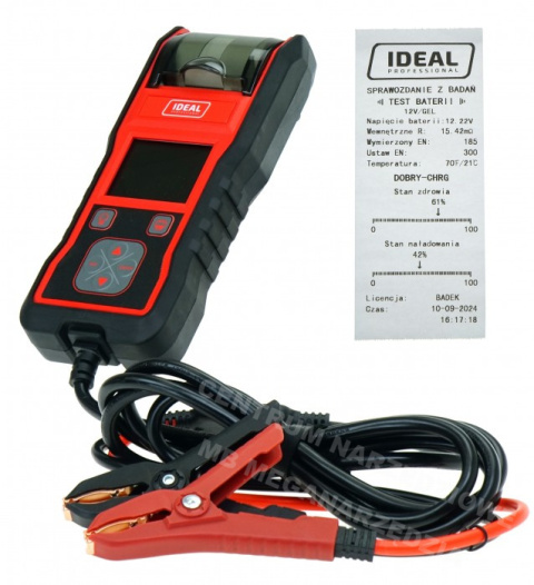 IDEAL Battery Tester with BDT4000A Printer IDEAL Battery Tester with BDT4000A Printer