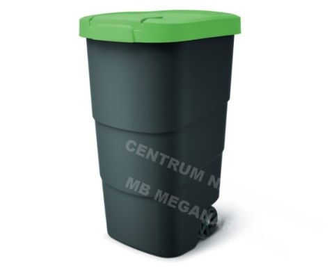 KEDEN Kosz na śmieci Wheeler 110 L - Zielony KEDEN Kosz na śmieci Wheeler 110 L - Zielony