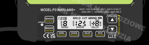 IDEAL Automatic Face Shield APS Expert P31-MAXI-AMS+ X1 BLUE MAT TrueView+ IDEAL Automatic Face Shield APS Expert P31-MAXI-AMS+ X1 BLUE MAT TrueView+