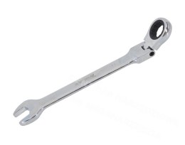 AWTOOLS Klucz płasko-oczkowy z grzechotką przegubowy 12mm