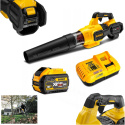 DEWALT Leaf Blower 54V 1x 3.0Ah FLEXVOLT Battery + DCMBA572X1 Charger