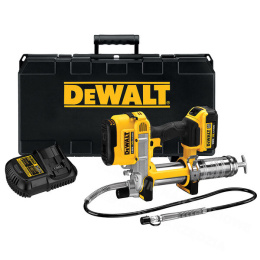 DEWALT Cordless Grease Gun 18V 1x Battery 4.0Ah, Charger, Case