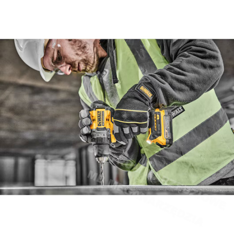 DEWALT Wiertarko-wkrętarka 18V 90Nm 2x Akumulator 1,7Ah POWERSTACK DCD800E2T DEWALT Wiertarko-wkrętarka 18V 90Nm 2x Akumulator 1,7Ah POWERSTACK DCD800E2T