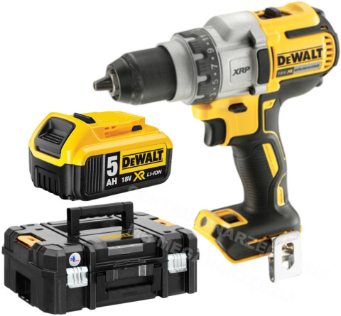 DEWALT Drill Driver DCD991 95Nm 18V 1x Battery 5.0Ah TSTAK Case