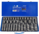 FALON TECH Impact sockets 8-32mm 1/2" 35 pcs Socket set