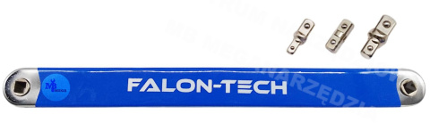 Extension gear wrench + adapters 1/4" 3/8" 1/2"