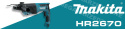 MAKITA Corded Rotary Hammer Drill with Forging Option 3.0J SDS Plus 800W 230V