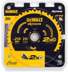 DEWALT Circular Saw Blade 210x30mmx24z