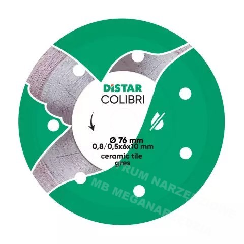 DISTAR colibri diamond blade 75 x 0.8 x 6 x 10H