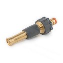 Adjustable brass nozzle gw 3/4" with tap connection GZ 3/4" 10cm BRASS SOFT