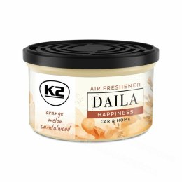 K2 Dalia odświeżacz powietrza happiness, pomarańcza, melon, drzewo 68g