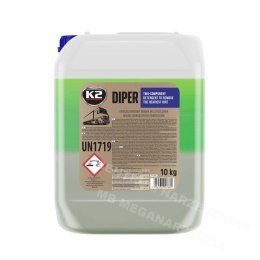 K2 The strongest, two-component preparation for removing the heaviest dirt from tarpaulins, trucks, cysts