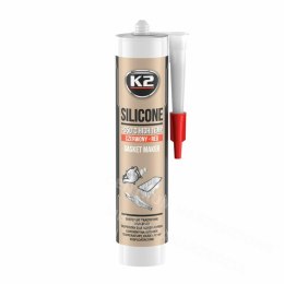 K2 Silikon czerwony 300g wysokotemperaturowy +350st, płynna uszczelka
