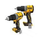 DEWALT Zestaw combo 18V Wiertarko-wkrętarka udarowa DCD805+ Zakrętarka udarowa DCF850 2x1,7Ah POWERSTACK