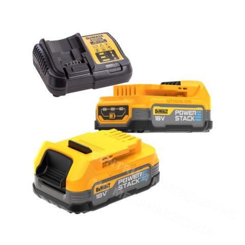 DEWALT Zestaw combo 18V Wiertarko-wkrętarka udarowa DCD805+ Zakrętarka udarowa DCF850 2x1,7Ah POWERSTACK DEWALT Zestaw combo 18V Wiertarko-wkrętarka udarowa DCD805+ Zakrętarka udarowa DCF850 2x1,7Ah POWERSTACK