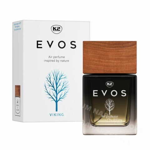K2 Evos viking perfumy 50ml perfumy do samochodu 50ml K2 Evos viking perfumy 50ml perfumy do samochodu 50ml
