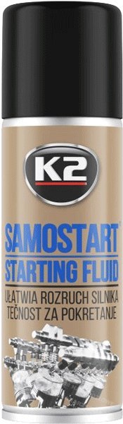K2 Skuteczny samostart silnika do -54st samostart 150 aero 150ml