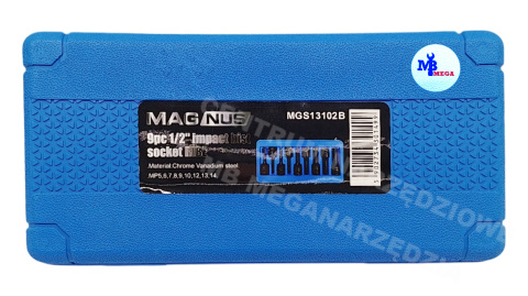 MAGNUS Zestaw kluczy trzpieniowych RIBE 1/2" udarowych Torx do głowic Ford, Audi MAGNUS Zestaw kluczy trzpieniowych RIBE 1/2" udarowych Torx do głowic Ford, Audi