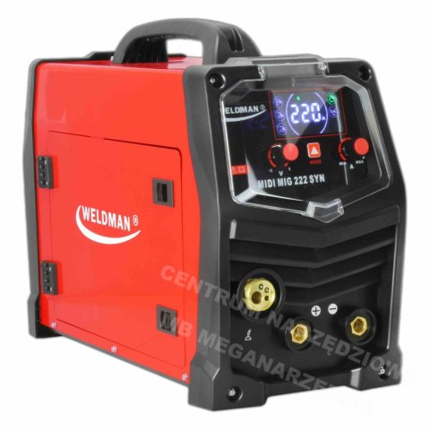 WELDMAN MIG222 SYN MIG/TIG/MMA semi-automatic midi welding machine WELDMAN MIG222 SYN MIG/TIG/MMA semi-automatic midi welding machine