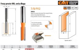 CMT Frez prosty długi HM D= 3 I=11 L=60 S=6