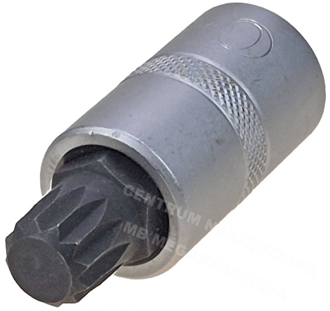 CONDOR Shank socket, spline 1/2'M13 x 55 mm Cr-V CONDOR Shank socket, spline 1/2'M13 x 55 mm Cr-V