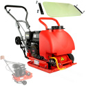 MAR-POL Vibratory Plate 80kg + TANK AND WHEELS