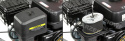MAR-POL Vibratory Plate 80kg + TANK AND WHEELS